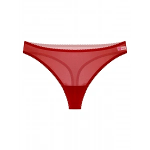 Transparan Kadın Kırmızı Fantezi Külot