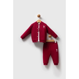 U.s. Polo Assn 3lü Takım Usb2533 Bordo