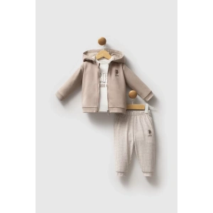 U.s. Polo Assn 3lü Takım Usb2579 Kum