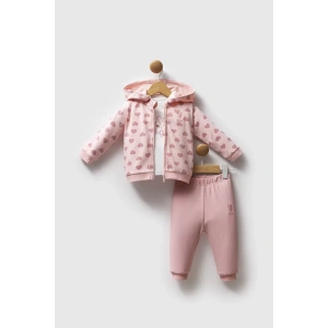 U.s. Polo Assn 3lü Takım Usb2712 Açık Pembe