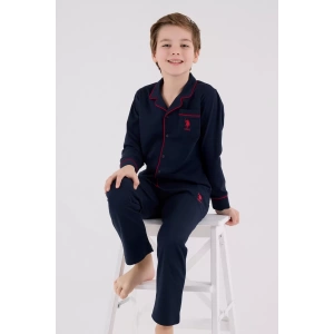U.s. Polo Assn Gömlek Pijama Us2234-4 Lacivert