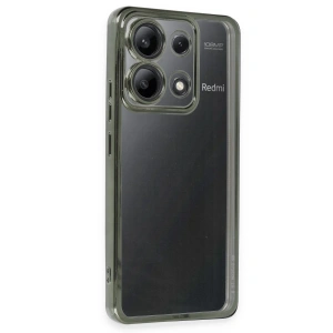 Xiaomi Poco X6 Pro Kılıf Lensli Silikon - Yeşil