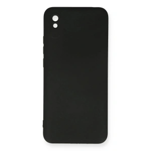 Xiaomi Redmi 9A Kılıf Nano içi Kadife Silikon - Siyah