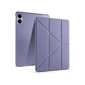 Xiaomi Redmi Pad Pro 12.1 Kılıf Kalemlikli Mars Tablet Kılıfı - Lila