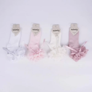 Zinet Aks Kız Soket Çorap K22239 Asorti