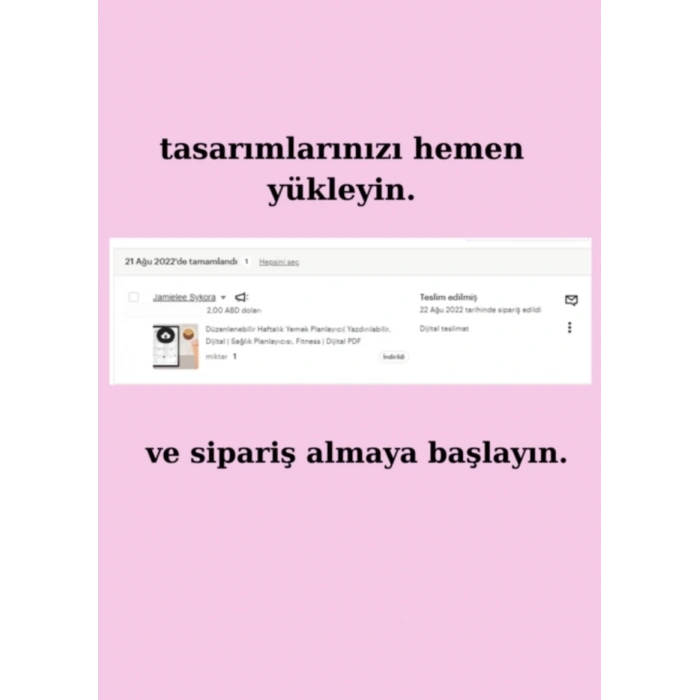 ETSY - Dijital ve Fiziksel Ürün Satış Eğitimi