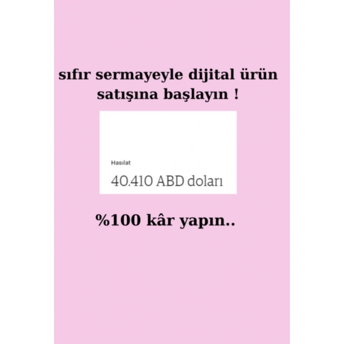 ETSY - Dijital ve Fiziksel Ürün Satış Eğitimi