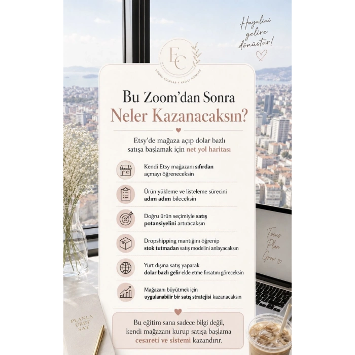 Kapsamlı Etsy Zoom Eğitimi
