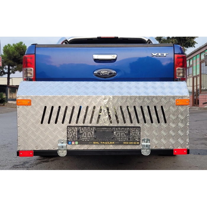 Tow Box Köpek Taşıma Kabini ( Profil Şase) TowBox Aparatı Dahil