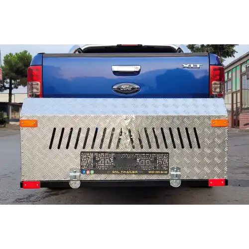 Tow Box Köpek Taşıma Kabini ( Profil Şase)
