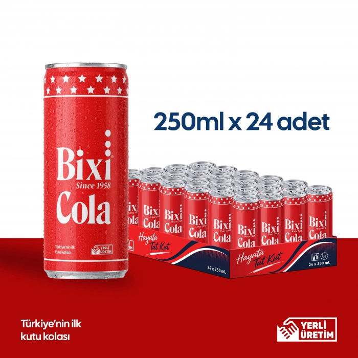 Bixi Cola 250 ml × 24’lü