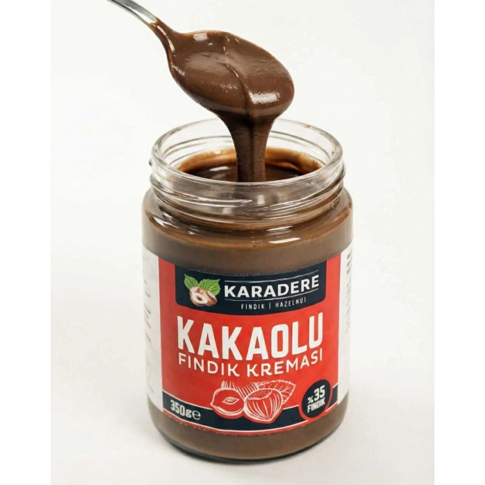 Karadere Kakaolu Fındık Kreması (%35 Fındıklı)