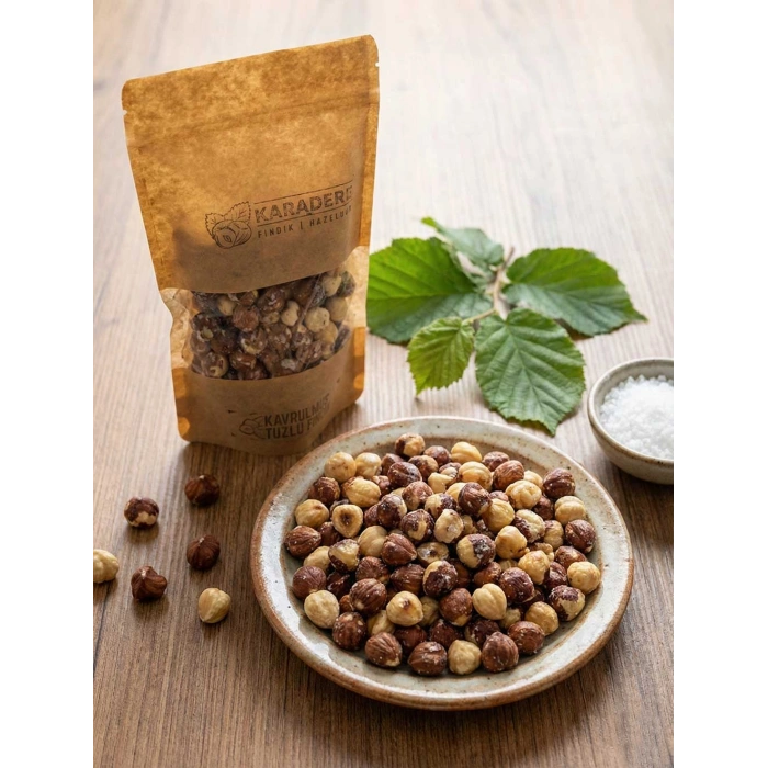 Karadere Fındık Kavrulmuş Tuzlu İç Fındık