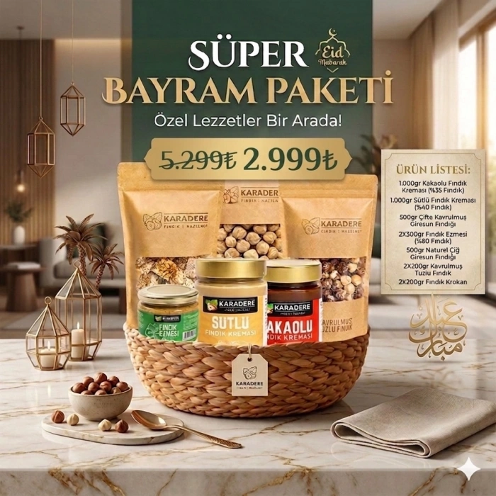 DOLU DOLU SÜPER BAYRAM PAKETİ