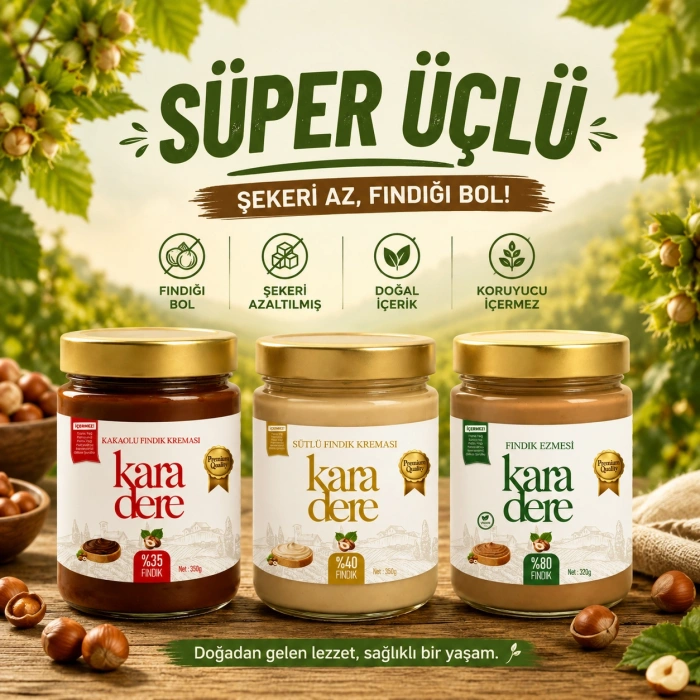 Karadere Fındık Süper Üçlü