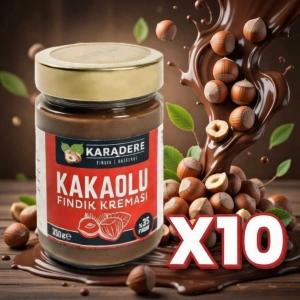 Karadere Fındık Kakaolu Fındık Kreması 350gr (10-25-50)