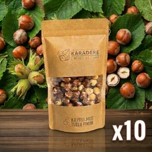Karadere Fındık Tuzlu Kavrulmuş Fındık 200gr (25-50-100)
