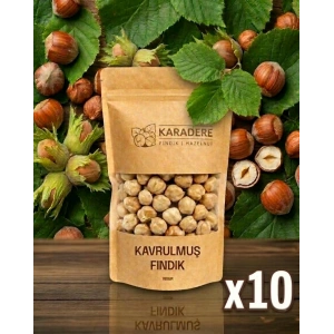 Karadere Fındık Çifte Kavrulmuş Giresun Fındığı 500gr (10-25-50)