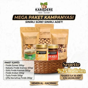 Karadere Fındık Bayram Menüsü