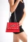 Red Woman Dressing Stone Bag