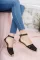 Black Lace Woman Lace Sandals