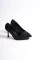 Siyah Kadın Stiletto Topuklu Ayakkabı