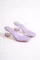 Lilaf Women Transparent Heel Shoes