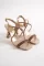 Gold Simple WomenS Evening Shoes