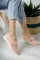 Pudra Triko Tokalı Kadın Triko Günlük Ayakkabı