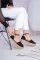 Black Suede Woman Sandals