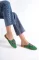 Green Lace WomenS Lace Lace Color Stone Slipper