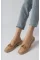 Nut Cilt Kadın Püsküllü Delikli Ayakkabı