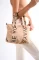 Nut Woman Written Hand And Shoulder Bag