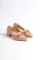 Nut Cilt Kadın Kurdeleli Kısa Topuklu Ayakkabı