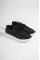 Siyah-Beyaz Erkek Bağcıklı Sneaker