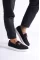 Siyah Süet Beyaz Taban Erkek Tokalı Günlük Ayakkabı