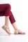 Gümüş Simli Kadın Taşlı Lastikli Parmak Arası Sandalet