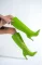 Yeşil Kroko Kadın Kroko Çizme