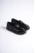 Siyah Rugan Erkek Tokalı Günlük Ayakkabı