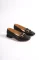 Siyah Cilt Kadın Tokalı Günlük Ayakkabı