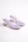 Lilaf Women Transparent Heel Shoes