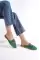 Green Lace WomenS Lace Lace Color Stone Slipper