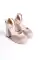 Ten Satın WomenS Prevıous Closed Platform Heep Shoes