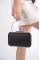 Black Woman Silvery Evening Dress Bag