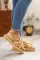 Yellow Woman Finger Glossow Sandals