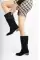 Black Suede Woman Boots