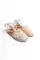 Beige Lace Woman Lace Sandals