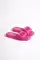 Fuchsia WomenS Chain Sliple Slipper