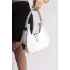 Beyaz Kadın Cherry Bag Omuz Çantası