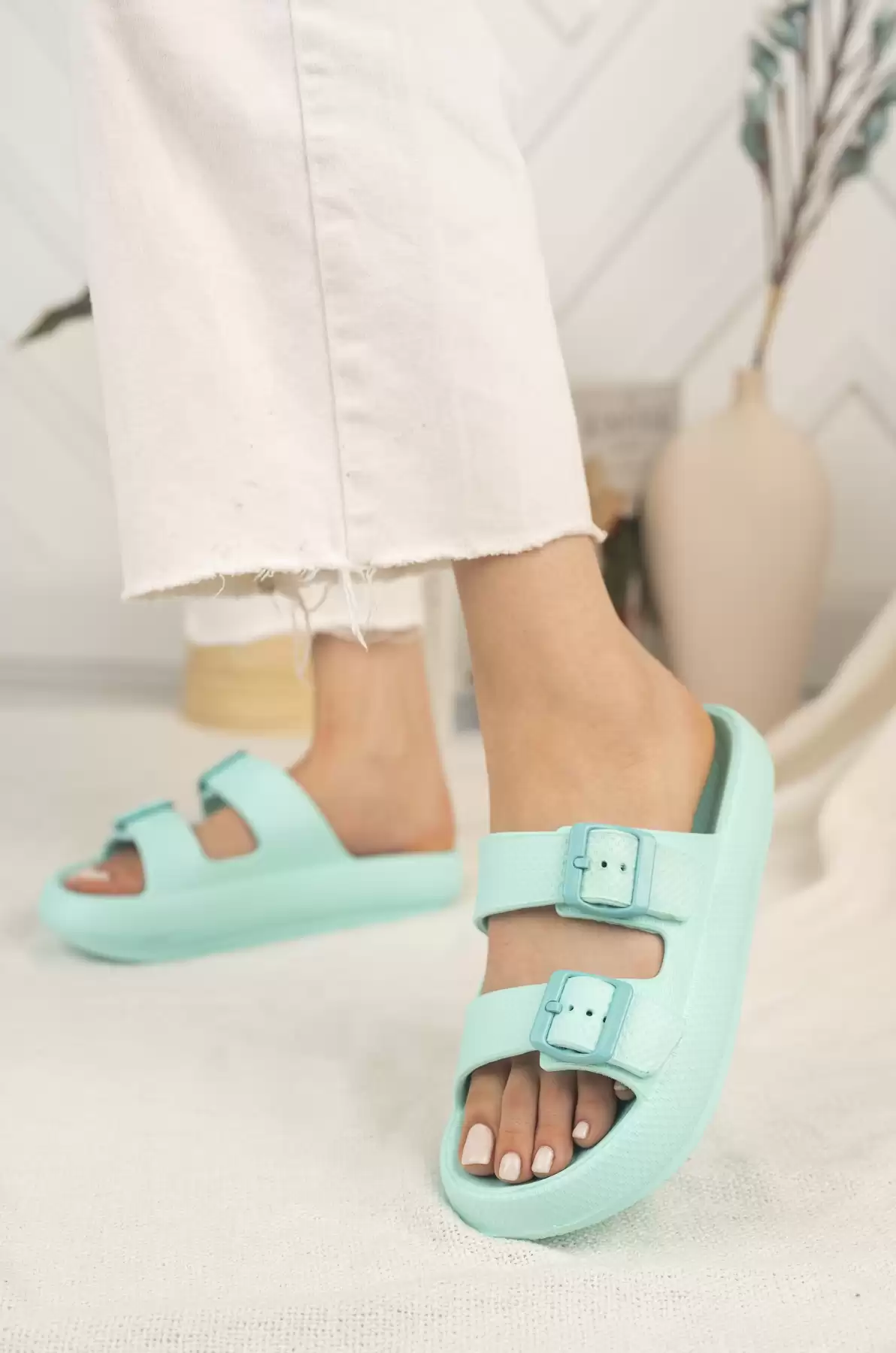 Mint Woman Sliple Slipper